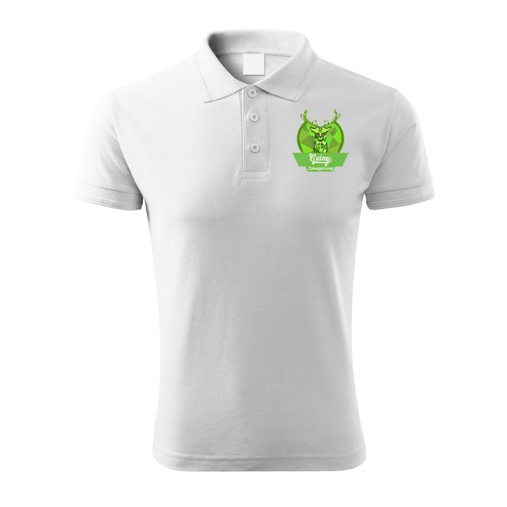 Kabalás férfi galléros póló