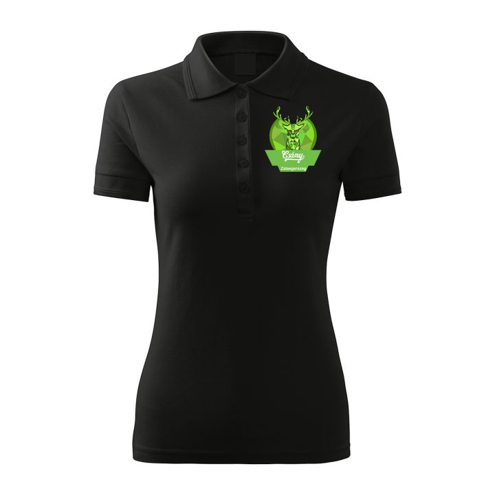 Kabalás női galléros póló