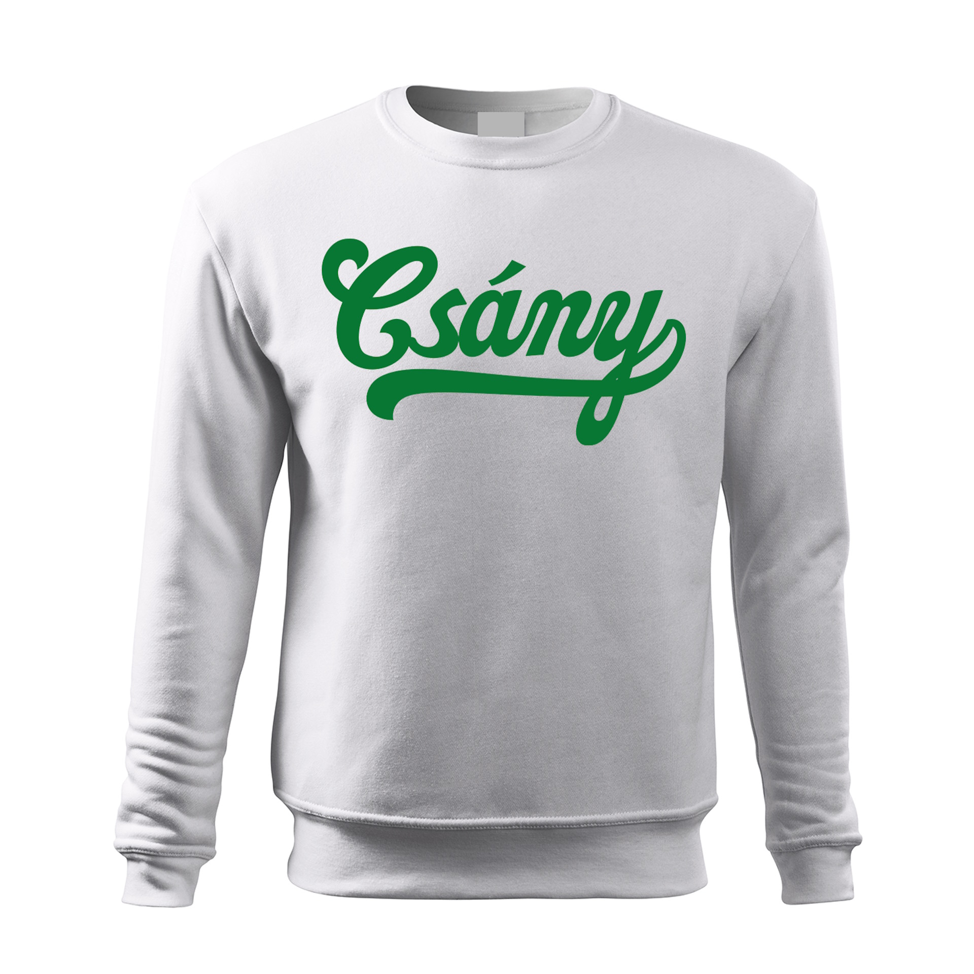 Csány feliratos férfi környakas pulóver