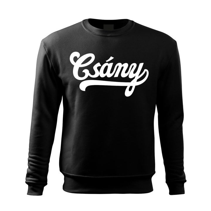 Csány feliratos férfi környakas pulóver