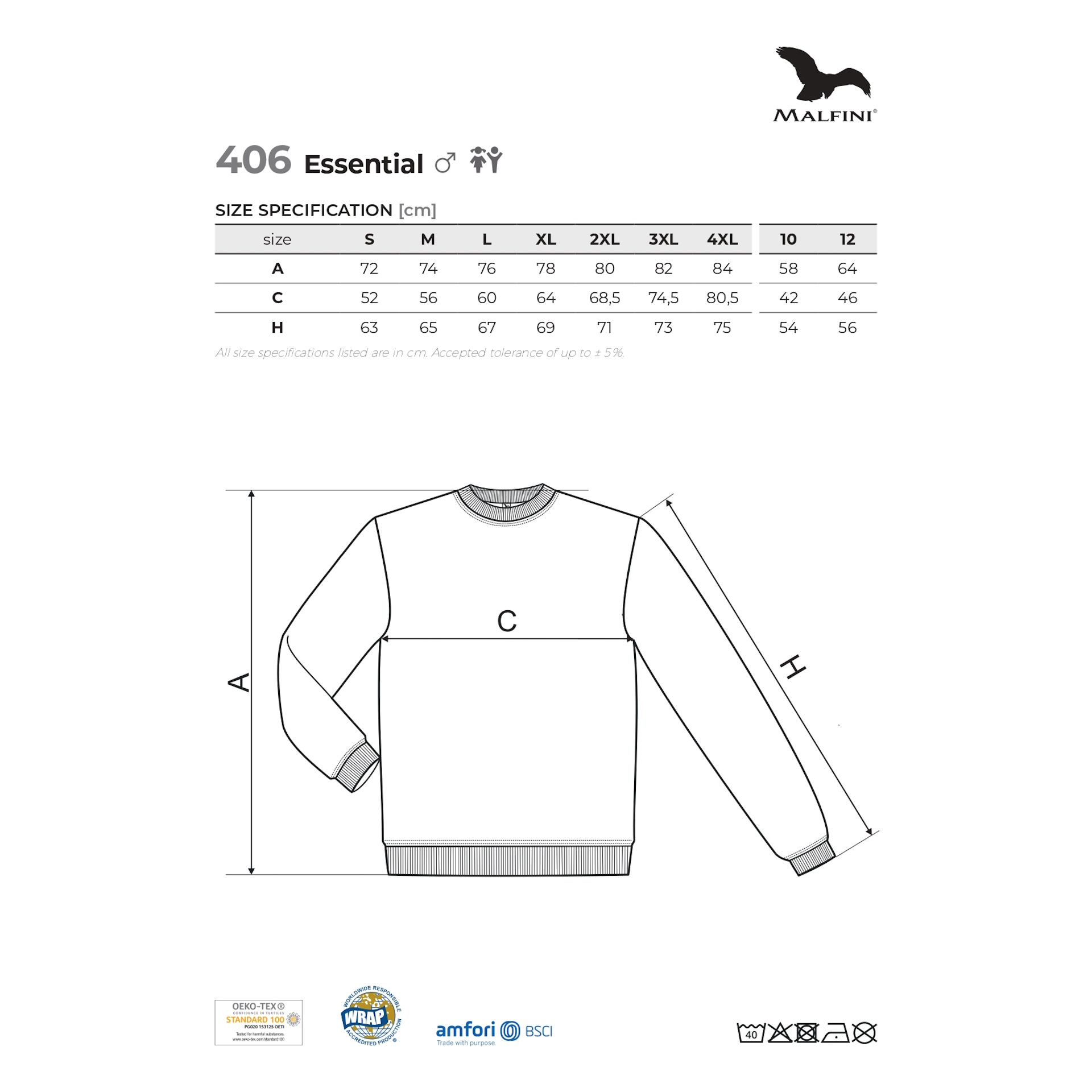 Kabalás női környakas pulóver