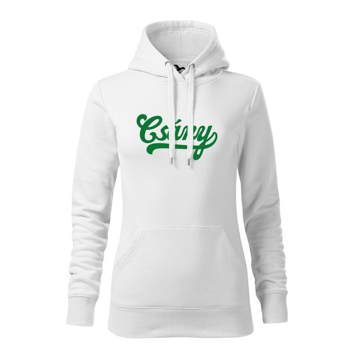 Csány feliratos női hoodie