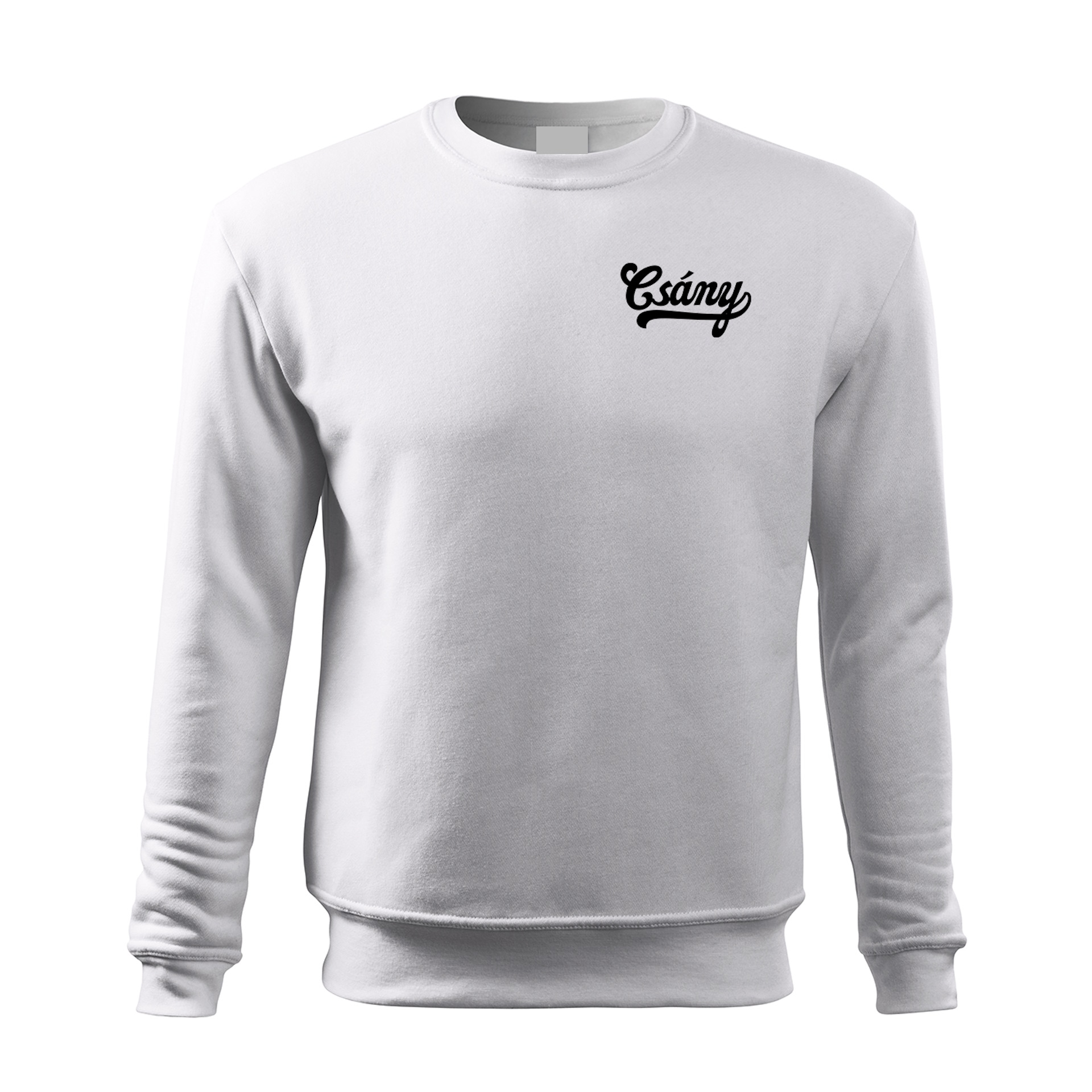 Csány kicsi feliratos férfi környakas pulóver